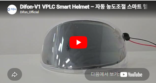 Difon-V1 VPLC Smart Helmet – 자동 농도조..